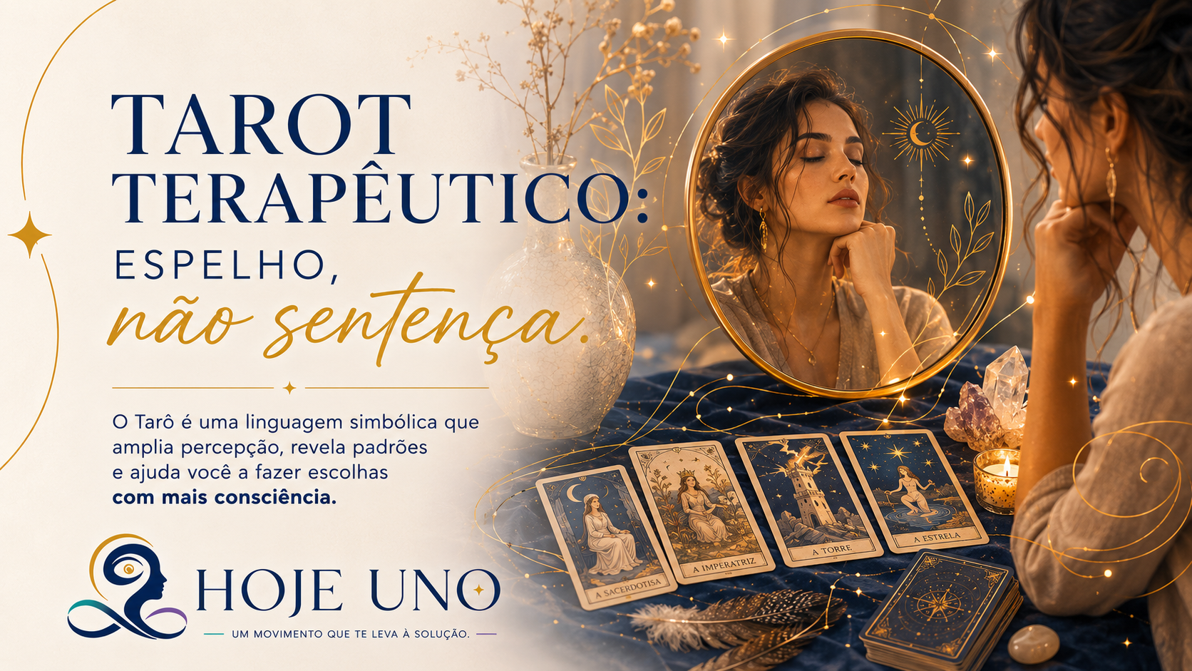 Tarot terapêutico: espelho, não sentença